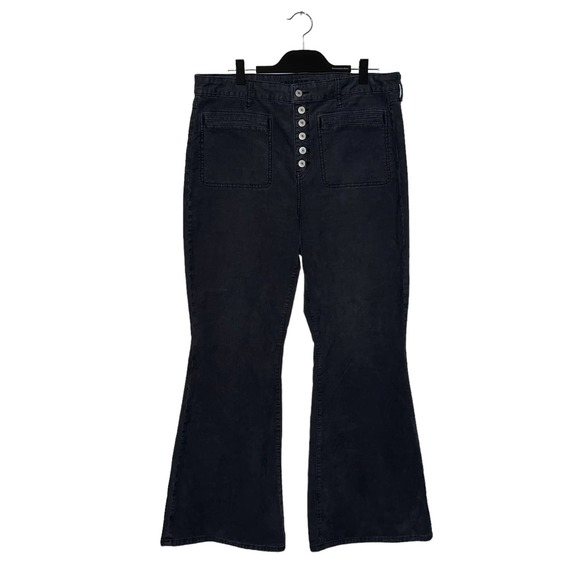 American Eagle Outfitters Jeans American Eagle Corduroy Super High Rise Plus Size Flare Pant